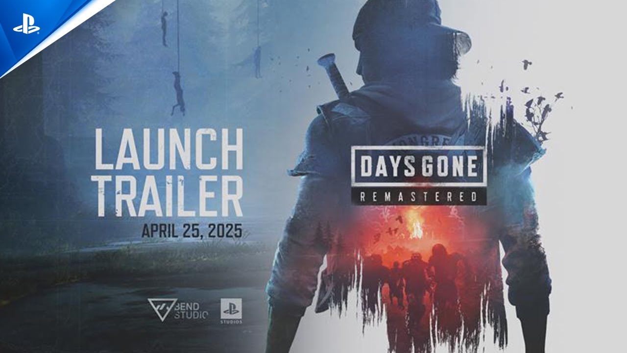 Days Gone Remastered ponka launch trailer